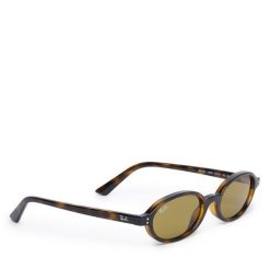 Okulary przeciwsłoneczne Ray-Ban. Brązowe okulary przeciwsłoneczne damskie Ray-Ban. Za 609.99 zł.