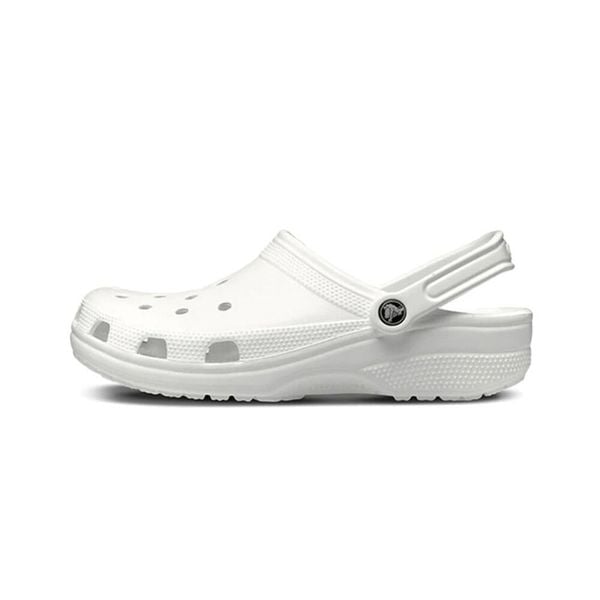 Japonki Crocs Classic, Dla obu płci. Białe skarpety damskie Crocs, bez wzorów, z materiału. Za 293.00 zł.