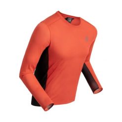 Koszulka treningowa z długim rękawem Daehlie Sportswear Air. Czerwone koszulki sportowe męskie DAEHLIE, s, bez wzorów, z elastanu, bez kołnierzyka, bez ramiączek, do biegania. Za 368.00 zł.