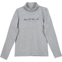 Koszulka w kolorze szarym. Szare bluzki dla dziewczynek Daniel Hechter, Naf Naf Kids, bez wzorów, bez kołnierzyka, bez ramiączek. W wyprzedaży za 29.95 zł.
