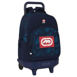 Torba szkolna z kółkami Eckō Unltd. Peaks Granatowy. Niebieskie torby i plecaki dziecięce ECKO RED, z poliesteru. Za 395.30 zł.