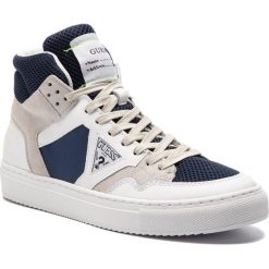 Sneakersy GUESS - Bruce FM6BRU LEA12 WHBLU. Półbuty na co dzień męskie marki Guess. Za 549.00 zł.