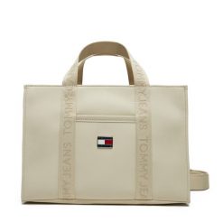 Torebka Tommy Jeans. Torebki do ręki damskie Tommy Jeans, bez wzorów, z jeansu, klasyczne, bez dodatków. Za 279.99 zł.