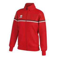 Kurtka damska Errea diana. Czerwone kurtki sportowe damskie ERREA, l, bez wzorów, z bawełny, bez kaptura, na fitness i siłownię. Za 93.00 zł.