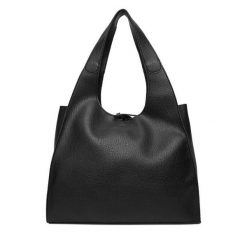 Torebka Lasocki. Czarne torebki do ręki damskie Lasocki, bez wzorów, klasyczne, bez dodatków. Za 199.99 zł.