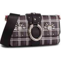 Torebka LIU JO - S Crossbody Darsen A68040 E0017 Check V9427. Czarne listonoszki damskie Liu Jo, ze skóry ekologicznej. Za 559.00 zł.