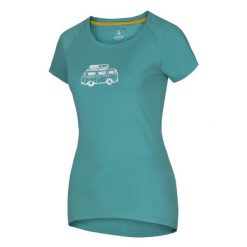 Koszulka damska Ocun Raglan T green. Zielone koszulki sportowe damskie Ocun, m, bez wzorów, sportowe, bez kołnierzyka. Za 164.00 zł.