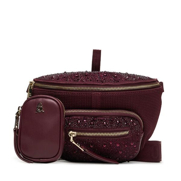 Torebka Steve Madden. Czerwone listonoszki damskie Steve Madden, bez wzorów, bez dodatków. Za 319.99 zł.