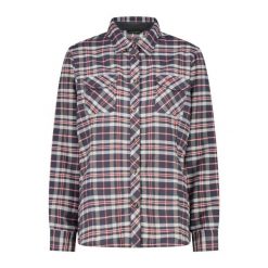 Koszula damska turystyczne CMP 32T1486. Czerwone koszule damskie CMP, m, bez wzorów, sportowe, bez kołnierzyka, bez ramiączek. Za 274.00 zł.