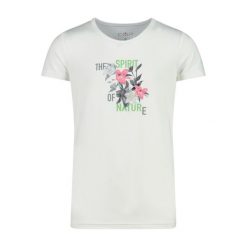 T-shirt z szerokim dekoltem dla dziewczynki CMP. Białe t-shirty i topy dla dziewczynek CMP, bez wzorów, bez ramiączek. Za 181.00 zł.