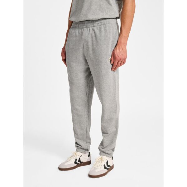 Spodnie do biegania Hummel Pulse. Szare buty sportowe męskie Hummel, z dresówki, bez zapięcia, do biegania. Za 131.50 zł.