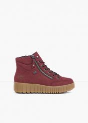 Wysokie sneakersy marki Rieker z membraną Tex. Niebieskie obuwie sportowe damskie bonprix, bez wzorów. Za 389.99 zł.