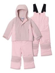 Columbia Komplet narciarski Buga™ IV 2175473 Różowy jasny Regular Fit. Czerwone kurtki i płaszcze dla dziewczynek Columbia, bez wzorów, z syntetyku, bez kaptura. Za 569.99 zł.