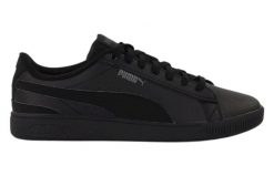Buty do chodzenia damskie Puma Vikky V3 Lth. Czarne obuwie sportowe damskie Puma, bez wzorów, z kauczuku, trekkingowe, Puma Vikky. Za 234.00 zł.