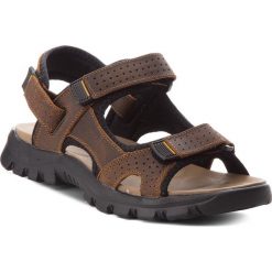 Sandały GINO ROSSI - Cree MN2662-TWO-BN00-3700-T 92. Brązowe sandały męskie Gino Rossi, z materiału. W wyprzedaży za 149.00 zł.