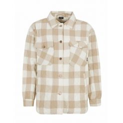 Damska kurtka narciarska Protest PRTOHTA. Brązowe kurtki snowboardowe damskie Protest, bez wzorów, z polaru, bez kaptura, narciarskie. Za 464.00 zł.