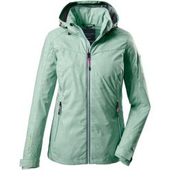 Kurtka damska Killtec - Vojak WMN SOFTSHELL JCKT B. Zielone kurtki sportowe damskie KILLTEC, bez wzorów, z softshellu, bez kaptura, trekkingowe. W wyprzedaży za 200.00 zł.