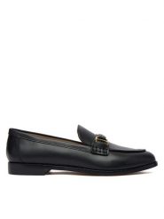 LAUREN RALPH LAUREN Loafersy 802P02121001 Czarny. Czarne mokasyny damskie Lauren Ralph Lauren, ze skóry. Za 989.99 zł.