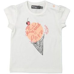 Dirkje Koszulka Dziewczęca Ice Cream 56 Biała. Bluzki dla dziewczynek marki Dirkje. Za 42.00 zł.