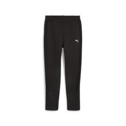 Damskie spodnie EVOSTRIPE z wysokim stanem PUMA Black. Czarne obuwie sportowe damskie Puma, xs, bez wzorów, z podwyższonym stanem. Za 187.99 zł.