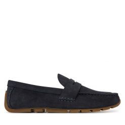 Mokasyny Clarks. Niebieskie mokasyny męskie Clarks. Za 389.99 zł.