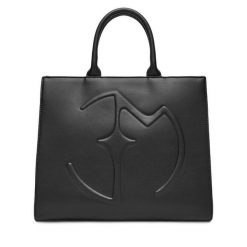 Torebka Eva Minge. Czarne torebki do ręki damskie Eva Minge, bez wzorów, klasyczne, bez dodatków. Za 239.99 zł.