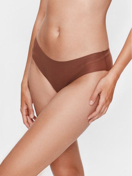 Chantelle Figi klasyczne Soft Stretch C26430 Brązowy. Brązowe figi damskie Chantelle, bez wzorów, z syntetyku. Za 59.99 zł.