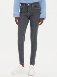 Pepe Jeans Jeansy PL204728 Szary Skinny Fit. Szare jeansy damskie Pepe Jeans. Za 329.99 zł.