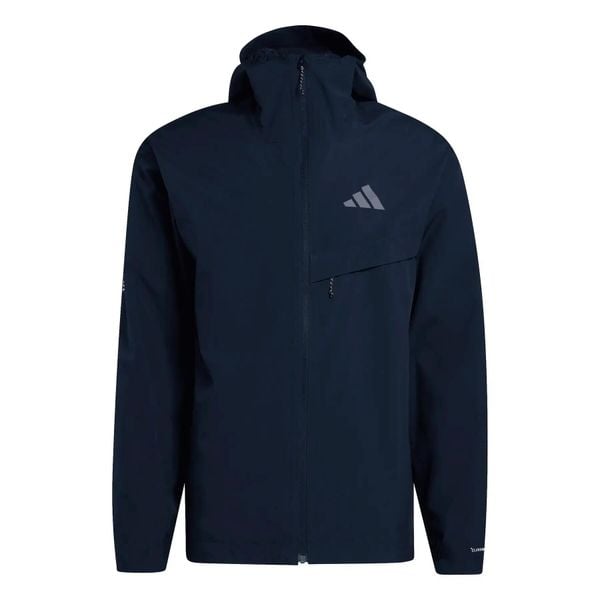 Kurtka turystyczna adidas Terrex Multi 2. Niebieskie kurtki męskie Adidas, l, bez wzorów, z materiału, klasyczne, bez kaptura. Za 418.50 zł.