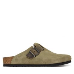 Klapki Birkenstock. Brązowe klapki męskie Birkenstock. Za 639.99 zł.