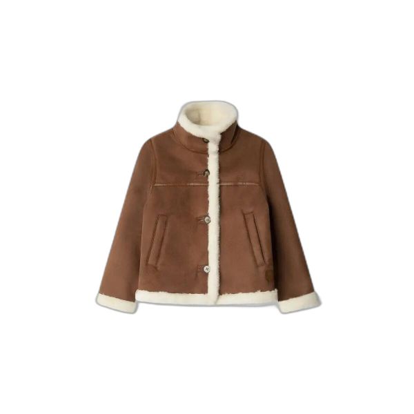 Kurtka dziewczęca Pepe Jeans Evette. Brązowe kurtki i płaszcze dla dziewczynek Pepe Jeans, bez wzorów, z jeansu, długie, bez kaptura. Za 470.95 zł.