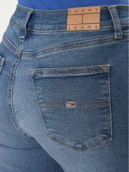 Tommy Jeans Jeansy Nora DW0DW17568 Niebieski Skinny Fit. Niebieskie jeansy damskie Tommy Jeans. Za 329.99 zł.