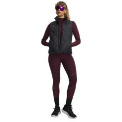 Legginsy treningowe damskie Under Armour CGear Textu fuchsia dusk. Czerwone legginsy damskie Under Armour, s, bez wzorów, z dzianiny. Za 297.50 zł.