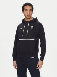 Nike Bluza Chelsea FC Standard Issue FN7766 Granatowy Regular Fit. Niebieskie bluzy męskie Nike, m, bez wzorów, z syntetyku, bez kaptura. Za 409.99 zł.