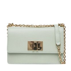 Torebka Furla. Niebieskie torebki do ręki damskie Furla, bez wzorów, wizytowe, bez dodatków. Za 949.99 zł.