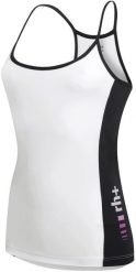 RH+ Koszulka damska Spirit Spaghetto Top biało czarna r. M (ECD0259). Białe t-shirty damskie m, bez wzorów, bez kołnierzyka. Za 147.13 zł.