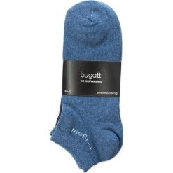 Zestaw 3 par niskich skarpet męskich BUGATTI - 6765A Denim Melange 434. Skarpety męskie marki Bugatti. W wyprzedaży za 25.00 zł.