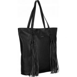 Shopperka skórzana boho Rovicky TWR-164 czarna. Czarne torebki do ręki damskie ROVICKY, bez wzorów, ze skóry, boho, bez dodatków. Za 337.00 zł.