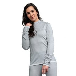 Koszulka termoaktywna damska Schöffel Sport Merino. Szare koszulki sportowe damskie Schöffel, l, bez wzorów, bez kołnierzyka, bez ramiączek, narciarskie. Za 499.99 zł.