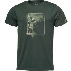 T-shirt męski Loap Bohor w kolorze zielonym. Zielone t-shirty męskie ZSPORT, m, bez wzorów, z bawełny, bez kołnierzyka. Za 152.99 zł.