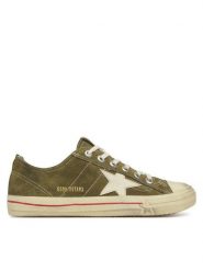 Golden Goose Trampki MF00129.F003417.35817 Khaki. Brązowe trampki męskie GOLDEN GOOSE, bez wzorów, ze skóry, bez zapięcia. Za 1,609.00 zł.