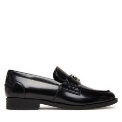 Loafersy Guess. Czarne mokasyny damskie Guess. Za 639.99 zł.