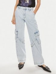 One Teaspoon Jeansy Luna 26256 Niebieski Relaxed Fit. Niebieskie jeansy damskie One Teaspoon. Za 499.99 zł.