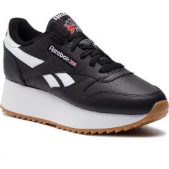 Buty Reebok - Cl Lthr Double DV3631 Black/White/Primal Red. Półbuty damskie marki Reebok. Za 449.00 zł.