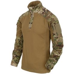 Bluza męska Helikon-Tex MCDU Combat Shirt - NyCo Ripstop. Brązowe bluzy męskie HELIKON-TEX, m, bez wzorów, bez kaptura. Za 366.99 zł.
