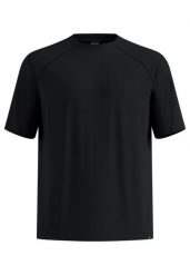 Koszulka z krótkim rękawem męska Odlo CUBIC T-shirt crew neck s/s. Czarne koszulki sportowe męskie Odlo, m, bez wzorów, z dzianiny, bez kołnierzyka, bez ramiączek, na fitness i siłownię. Za 249.99 zł.