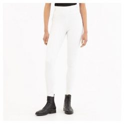 Damskie legginsy jeździeckie BR Equitation Isadora. Białe legginsy damskie BR, bez wzorów, z gumy. Za 387.80 zł.