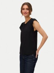 Vero Moda Bluzka Bella 10325248 Czarny Standard Fit. Czarne bluzki damskie Vero Moda, xs, bez wzorów, z wiskozy, bez kołnierzyka, bez ramiączek. Za 69.99 zł.