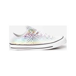 Converse 565440C WHITE/BLACK/WHITE, trampki. Białe trampki i tenisówki damskie Converse, bez wzorów, eleganckie, bez zapięcia. Za 299.00 zł.