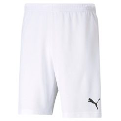 Spodenki Puma teamRISE białe. Białe krótkie spodenki sportowe męskie Puma, m, bez wzorów, do piłki nożnej. Za 68.00 zł.